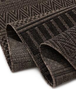 MOOD SELECTION Exteriérový koberec Naoto Charcoal - koberec ROZMER CM: 160 x 230