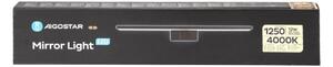 Aigostar - LED zrkadlové osvetlenie do kúpeľne LED/12W/230V 4000K 60 cm IP44 čierne