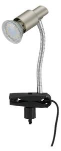Briloner Briloner 2877-012P - LED Stolná lampa s klipom SIMPLE 1xGU10/3W/230V BL0529 + záruka 3 roky zadarmo