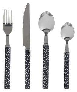 Príborový set so stojanom Dots 24ks