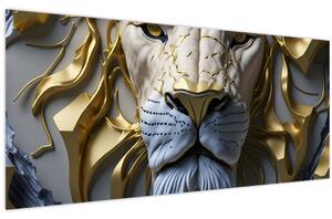 Obraz - Levia hlava (120x50 cm)