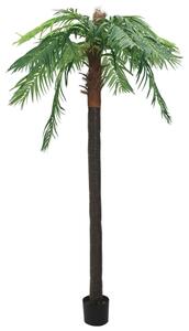 Umelá palma Phoenix s kvetináčom 305 cm zelená