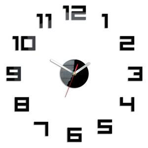 Moderné nástenné hodiny DIGIT (nalepovacie hodiny na stenu)
