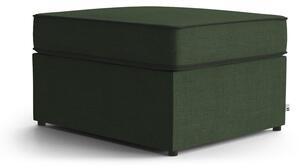 Zelená polstrovaná rozkladacia lavica My Pop Design Brady, 80 cm