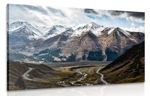 Obraz nádherná horská panoráma Varianta: 120x80