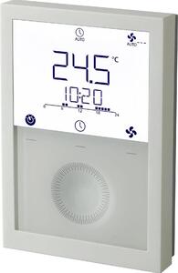 Regulátor izbovej teploty Siemens RDG200T LCD 5–40 °C, 2/3-bodový, PWM, hodiny, FanCoil, 1 ks