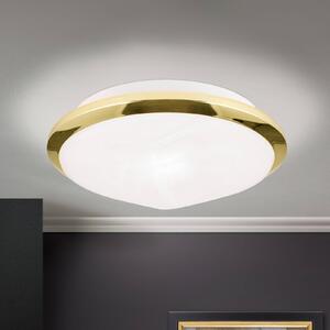 Stropné svietidlo Corella mosadz 26 cm