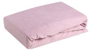 FROTÉ PRESTIERADLO 140X200 CM, VÝŠKA 20 CM PÚDROVO RUŽOVÉ