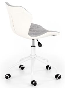 Detská stolička SUZAAN 1 sivá/biela