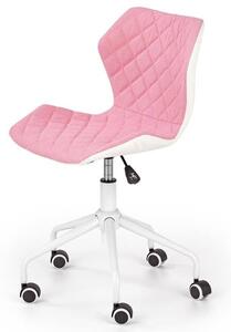 Detská stolička SUZAAN 1 ružová/biela