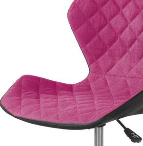 Detská stolička SUZAAN 2 ružová/čierna