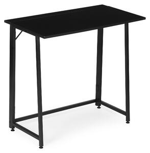 ModernHome TH-FD-1 Skladací počítačový stôl 80×45 cm, čierny