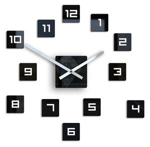 Moderné nástenné hodiny CUBE (nalepovacie hodiny na stenu)