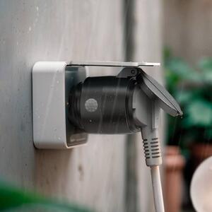 Zásuvka Hama WLAN Smart Matter 2xIP20 biela 1xIP44 čierna