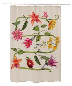 Sprchový záves Madre Selva Wild Flowers, 180 x 175 cm