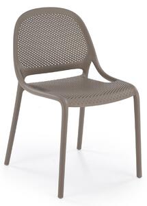 Záhradná stolička K532 - hnedá