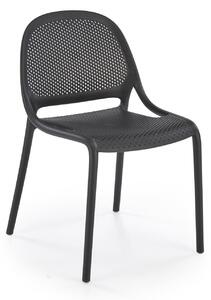 Záhradná stolička K532 - čierna