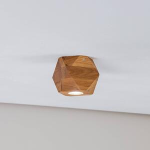 Envostar Peach Puff svietidlo polyéder drevo 1-pl