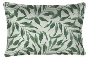 Zelený dekoratívny vankúš Velvet Atelier Sage Leaf, 50 x 35 cm