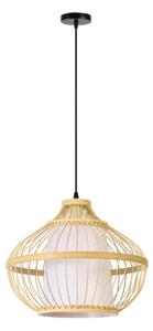 Immax 08256L - Luster na lanku PINCHOS 1xE27/40W/230V pr. 40 cm bambus