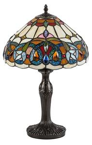 Brilagi - Tiffany vitrážná stolná lampa LUISA 1xE27/40W/230V