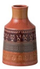Váza maľovaná keramická ORIENT GIPSY AKCIA