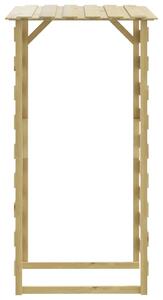 Pergola so strechou 100x90x200 cm impregnované borovicové drevo
