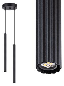 Sollux SL.1867 - Závesný luster na lankách ARCHE 2xG9/8W/230V čierna