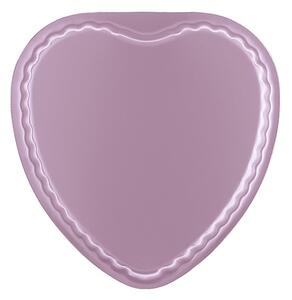 Ružová oceľová forma na tortu Guardini Bon Ton Heart