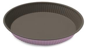 Ružová oceľová forma na koláč Guardini Bon Ton Tart, ø 28 cm