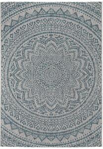 MOOD SELECTION Exteriérový koberec Cleo Beige/Blue - koberec ROZMER CM: 80 x 150