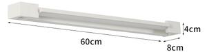 Brilagi- LED osvetlenie zrkadla do kúpeľne AQUA LINE LED/18W/230V 60 cm IP44 biela