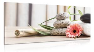Obraz meditačné a wellness zátišie