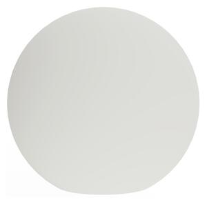Exteriérové svietidlo Globo, 1x biele plastové tienidlo, (fi 30cm)