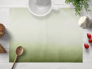 Biante Saténové prestieranie na stôl polyesterový Satén LUX-L051 Olivovo zelené 30x40 cm