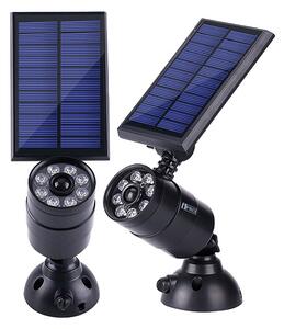Bezdoteku LEDSolar 8 solárne vonkajšie bodové svetlo, 8 LED so senzorom, bezdrôtové, IPRO, 1,5 W, studená farba