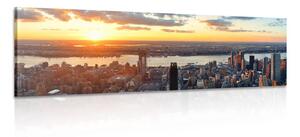 Obraz nádherná panoráma mesta New York Varianta: 150x50