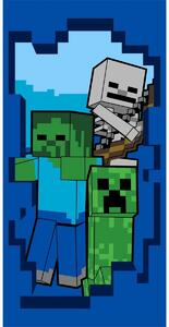 Jerry Fabrics Osuška Minecraft Beware, 70 x 140 cm