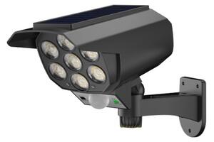LED maketa bezpečnostnej kamery so senzorom LED/5W/5,5V IP65 + diaľkový ovládač