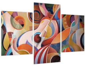 Obraz - Hudobný abstrakt (90x60 cm)