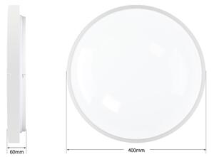 Brilagi - stmievateľné LED svietidlo GLASS POOL DOUBLE LED/48W/230V 40 cm biela + DO
