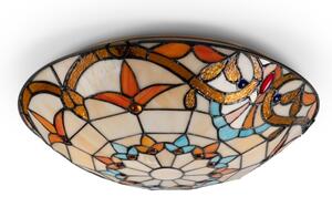 Brilagi - Tiffany vitrážové stropné svietidlo MIRABELLA 2xE27/60W/230V priemer 40 cm