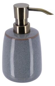 Dávkovač mydla Louxor, modrá/s prvkami vo farbe nerez, 200 ml