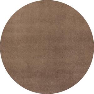 Hanse Home Collection koberce Kusový koberec Fancy 103008 Braun - hnedý kruh - 133x133 (priemer) kruh cm