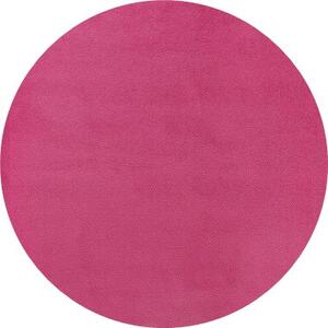 Hanse Home Collection koberce Koberec Fancy 103011 Pink kruh - 133x133 (průměr) kruh cm
