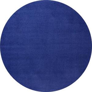 Hanse Home Collection koberce Kusový koberec Fancy 103007 Blau - modrý kruh - 133x133 (priemer) kruh cm