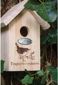 Búdka pre vtákov z masívnej borovice Esschert Design Troglodytes
