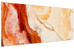 Obraz - Abstraktná maľba (120x50 cm)