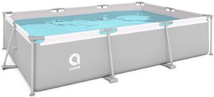 Záhradný bazén s filtráciou 300 x 207 x 65cm Sivá