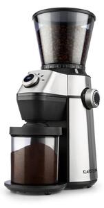 Klarstein Triest, mlynček na kávu, kužeľové mlecie teleso, 150W, 300g, 15 mlecích stupňov, nerezová oceľ